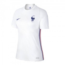Camisola França Mulher Equipamento Segundo Euro 2020 Manga Curta